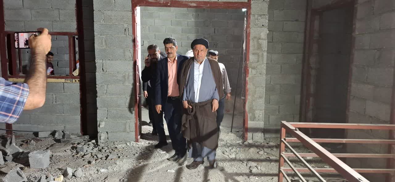 بازدید سید محمد موحد نماینده محترم کهگیلویه بزرگ و فرماندار چرام از پروژه های عمرانی و اقتصادی چرام