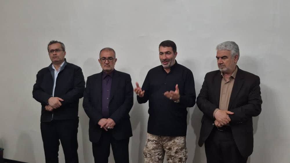 استاندار کهگیلویه و بویراحمد به دیدار پاسداران و رزمندگان تیپ ۴۸ فتح در مرز خوزستان رفتند