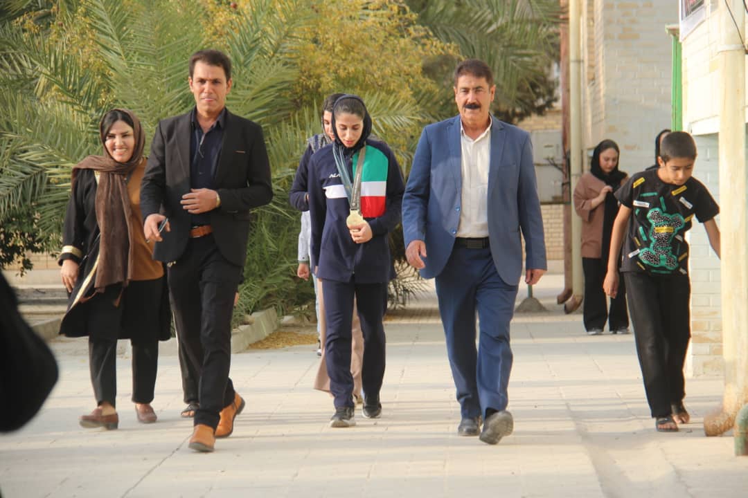 استقبال از قهرمان المپیک 