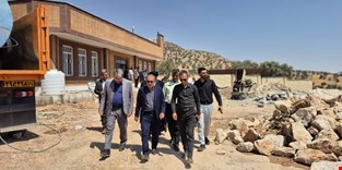 بررسی مشکلات دهستان سادات محمودی در سفر یک روزه استاندار کهگیلویه و بویراحمد 