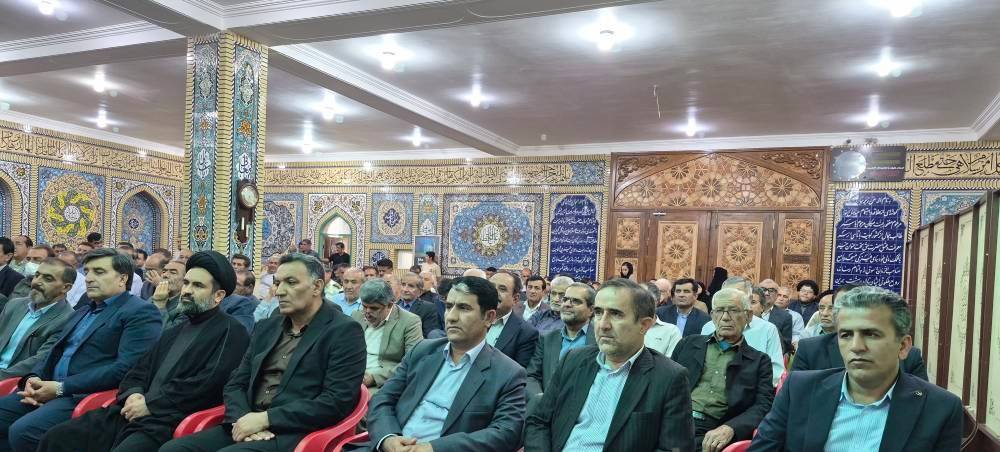 آئین تودیع و معارفه بخشدار سابق و جدید بخش سوق برگزار شد + تصاویر 