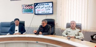 برگزاری مراسم تشییع نمادین رهبر شهید انقلاب در دهدشت 