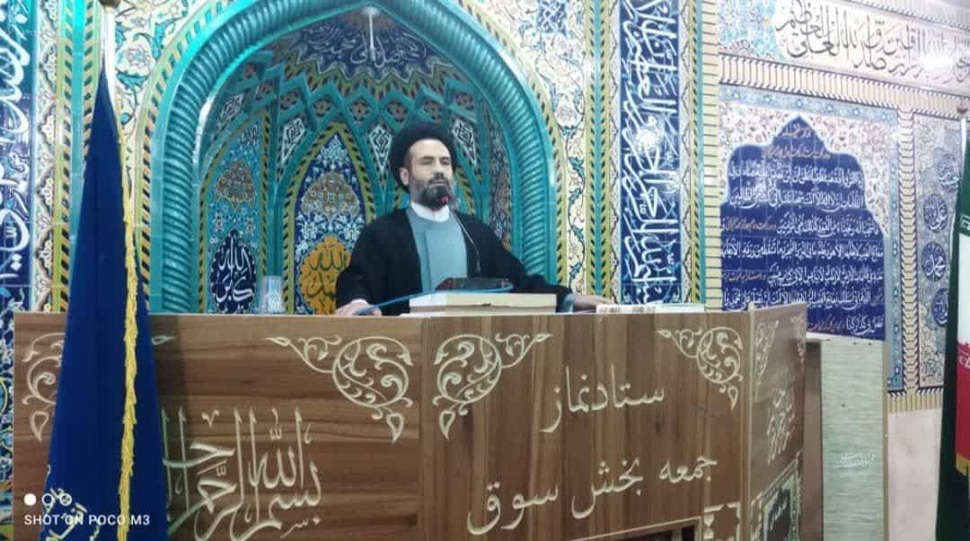 امام جمعه شهر سوق : طبق فرموده مقام معظم رهبری قوی شدن تنها راه برون رفت از همه مشکلات است  