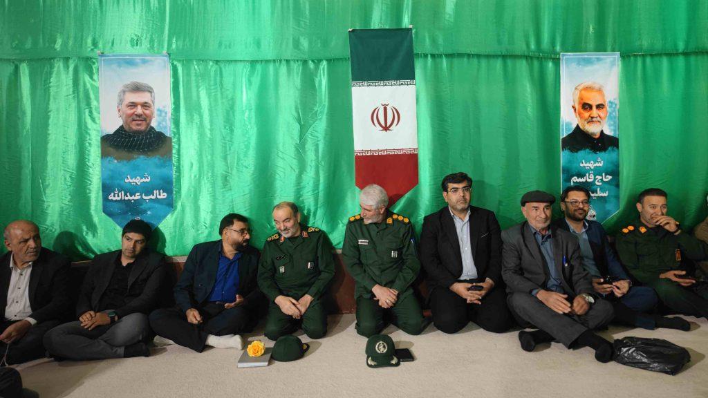 باحضورسرداردقیقی بزرگداشت سردارشهیدحاج قاسم سلیمانی دردهدشت