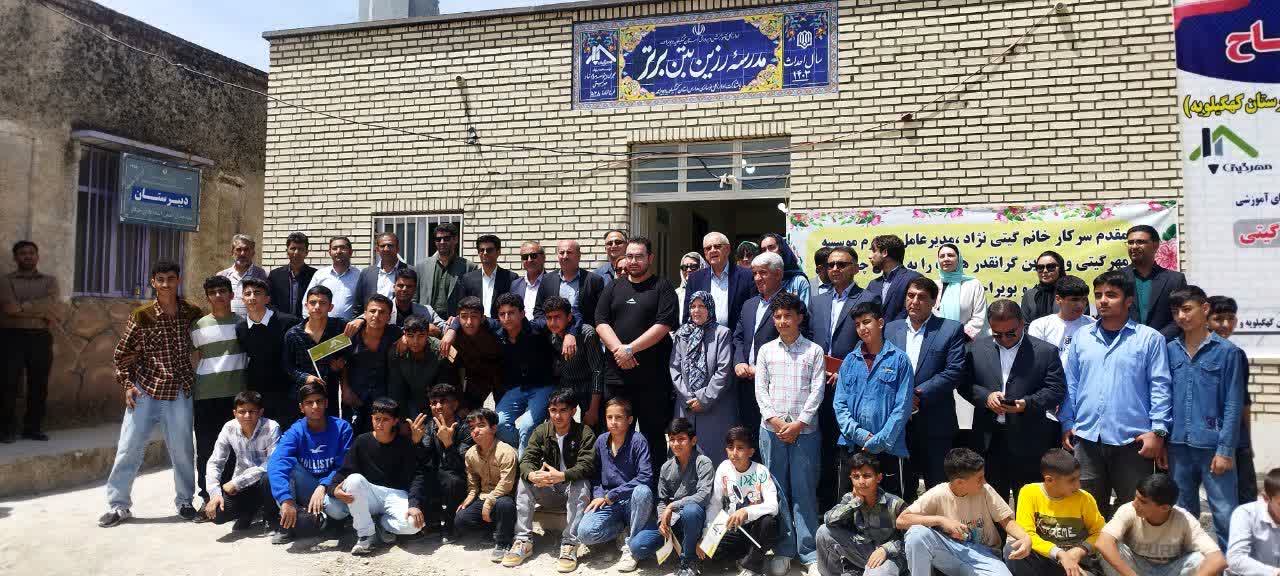 همت بلند خیریه  مهرگیتی ؛افتتاح مدارس سه کلاسه در چنگلوا و فیلگاه