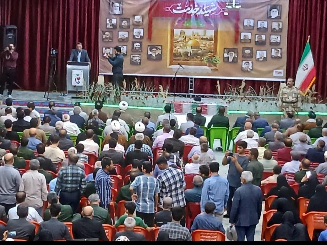 آئین باشکوه بزرگداشت شهدای خدمت در دهدشت برگزارشد