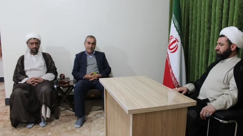 دیداررئیس جدید اداره آموزش و پرورش دهدشت با امام جمعه دهدشت