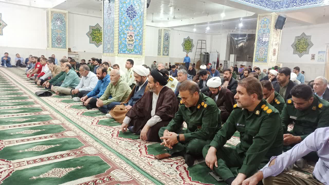 برگزاری مراسم سالگرد رحلت امام خمینی (ره) و گرامیداشت قیام پانزده خرداد در دهدشت